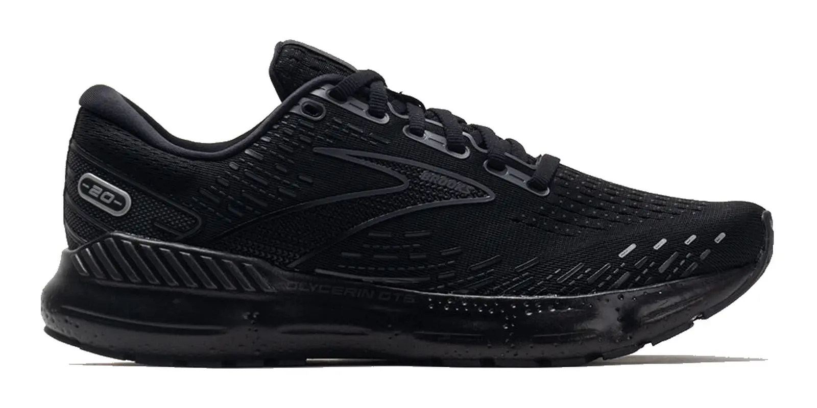 Brooks Glycerin GTS 20 in Black / Ebony
