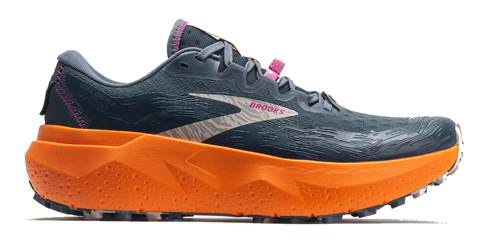 Brooks Caldera 6 in Slatecheddarsilver
