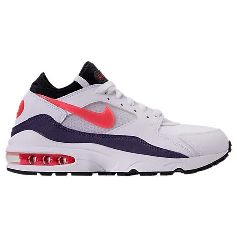 Nike Air Max 93 in White / Red