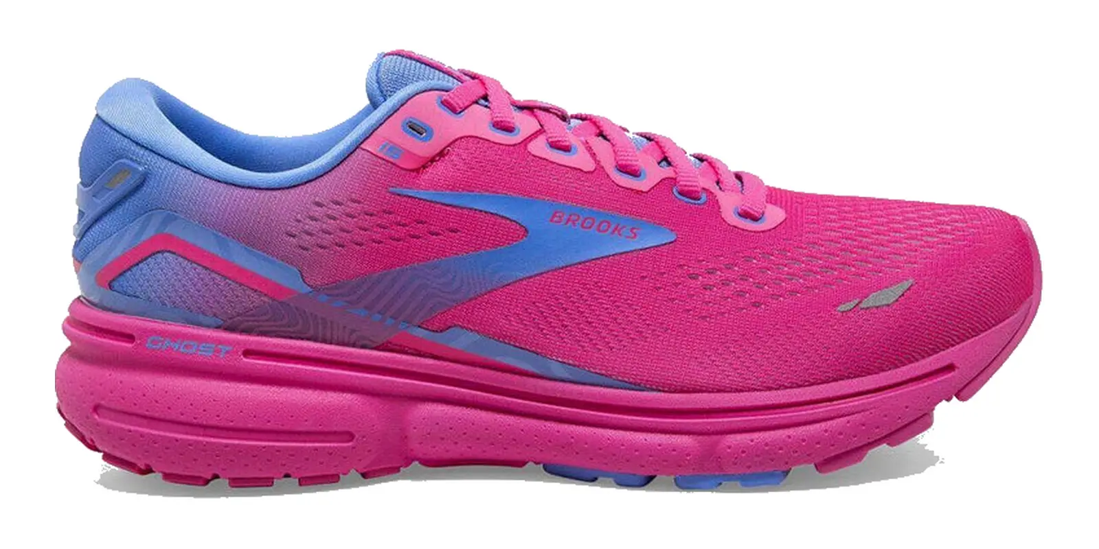 Brooks Ghost 15 in Pink