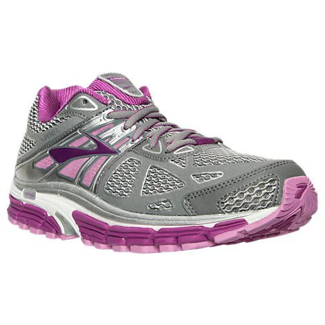 Brooks Ariel in Grey / Purple