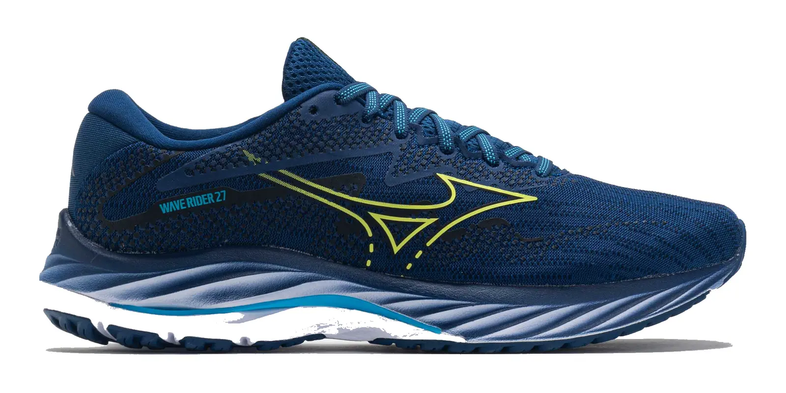 Mizuno Wave Rider 27 in Navy