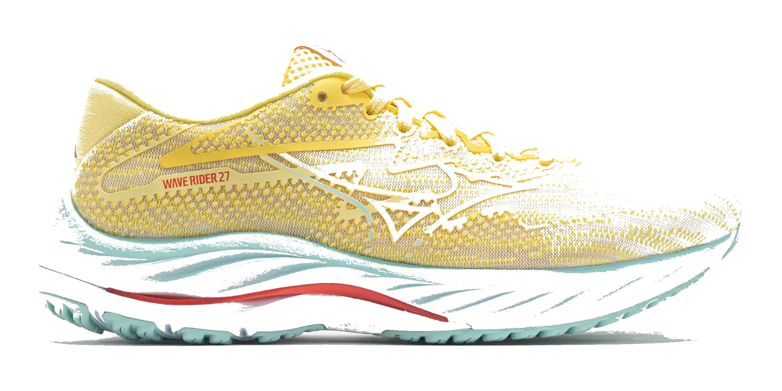 Mizuno Wave Rider 27 in Anise