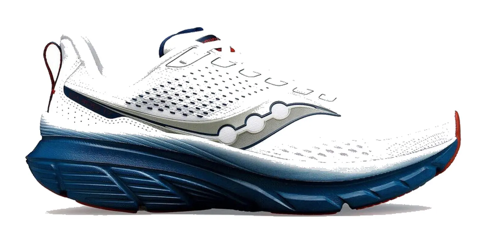 Saucony Guide 17 in White / Navy