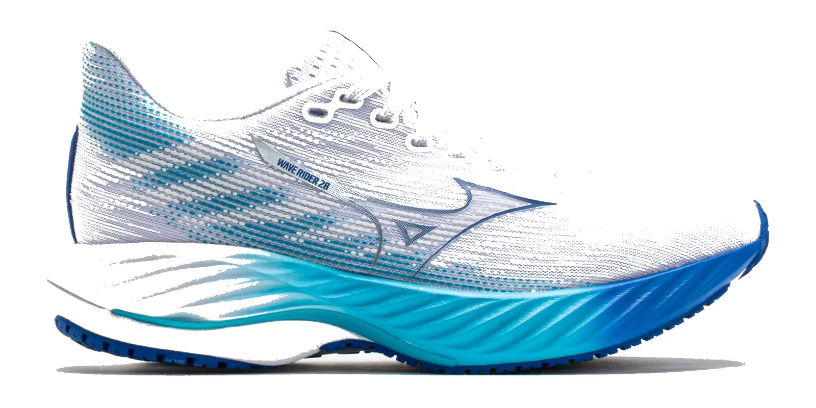 Mizuno Wave Rider 28 in Whitemugen