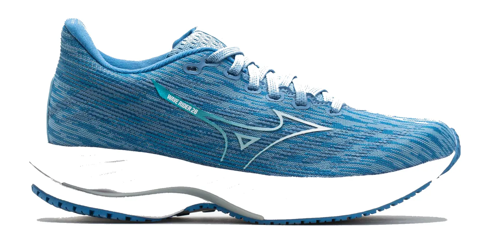 Mizuno Wave Rider 28 in Glacier