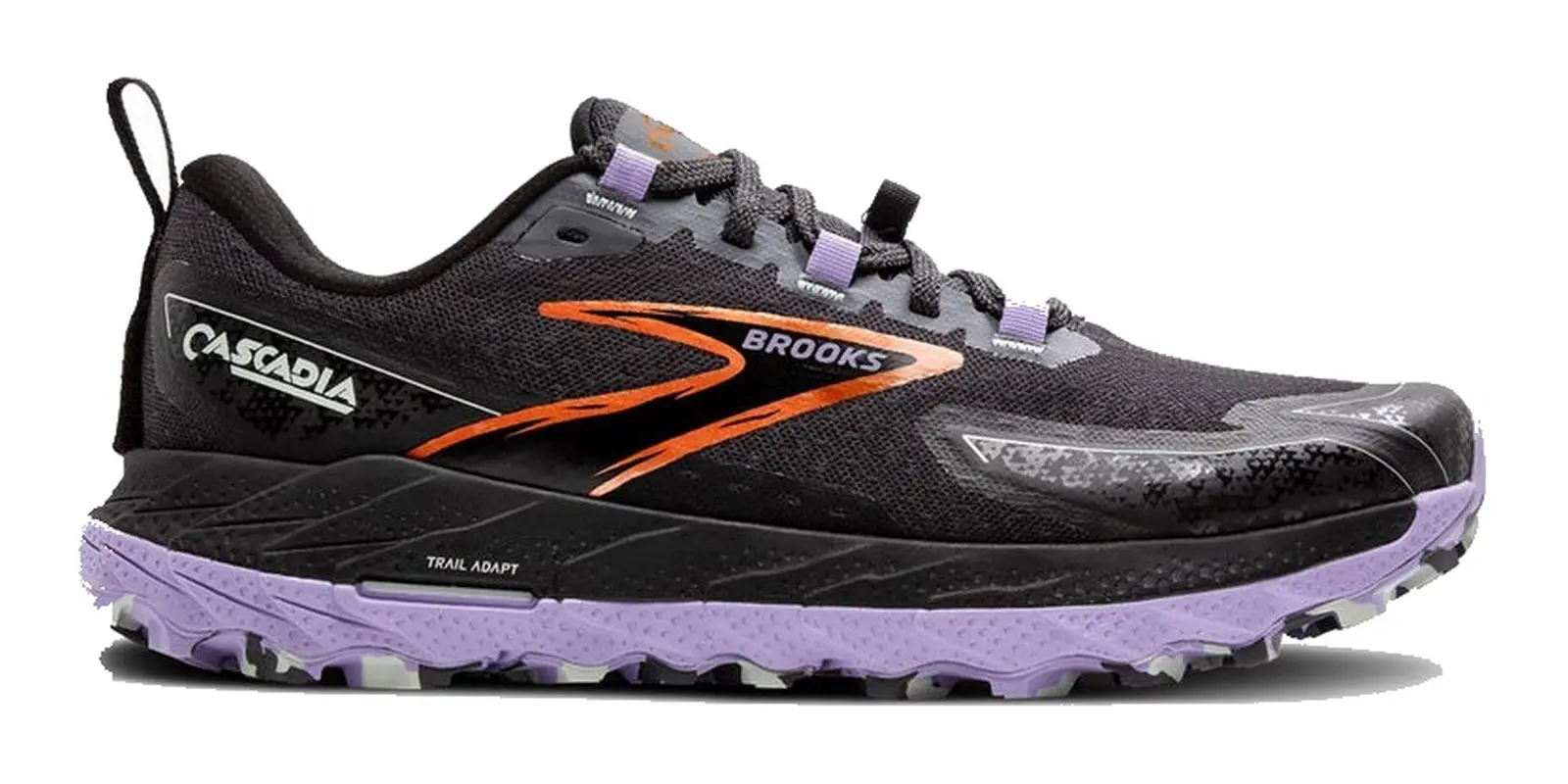 Brooks Cascadia 18 in Ebonylavendercopper