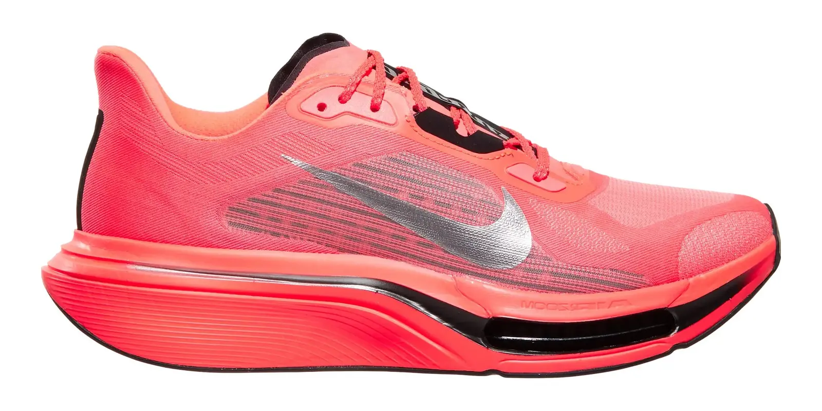 Nike Pegasus Plus 2 in Flash Crimson / Silver / Black