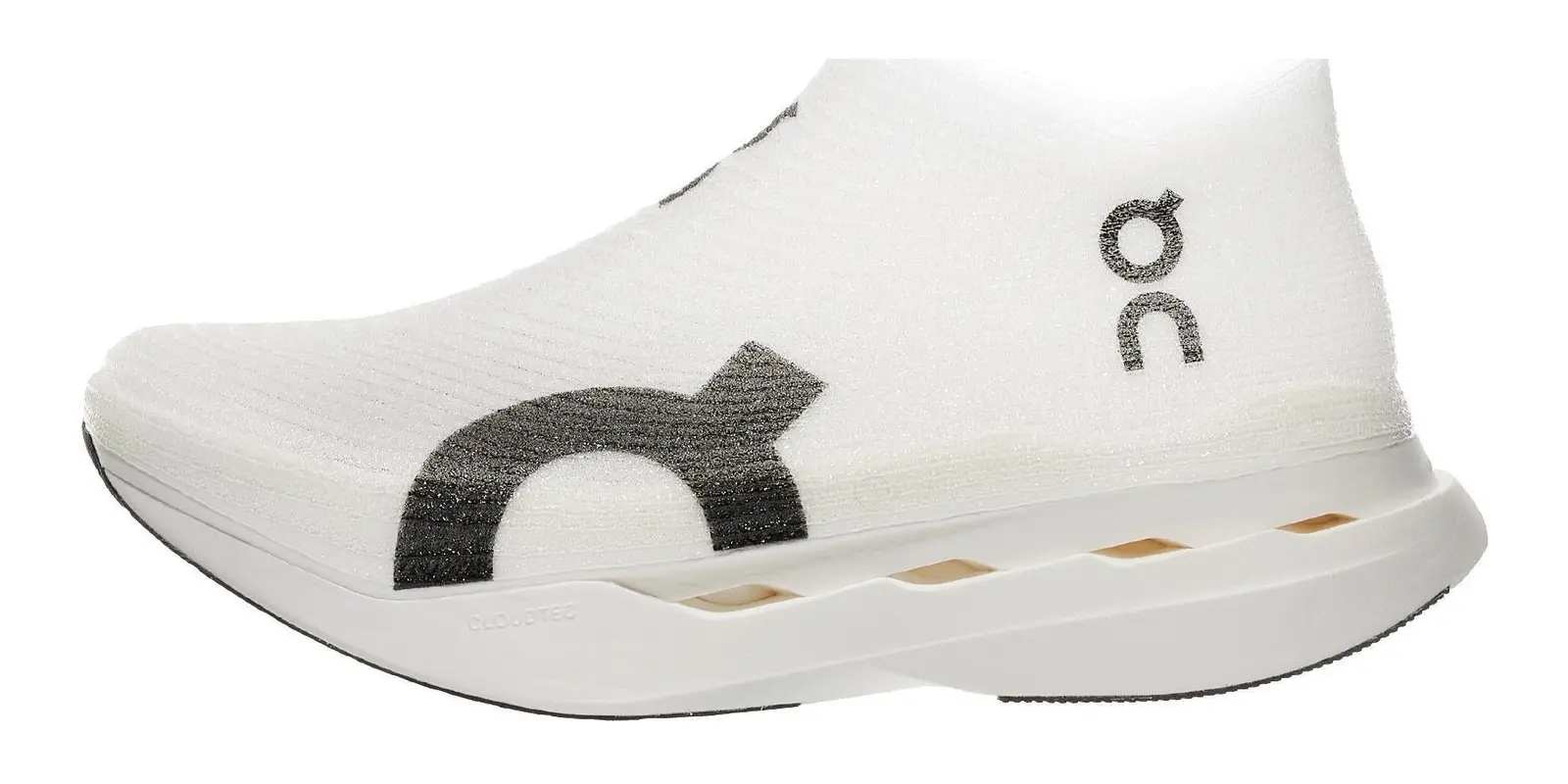 On Cloudboom Strike LS in Unisex Shoes White / Black