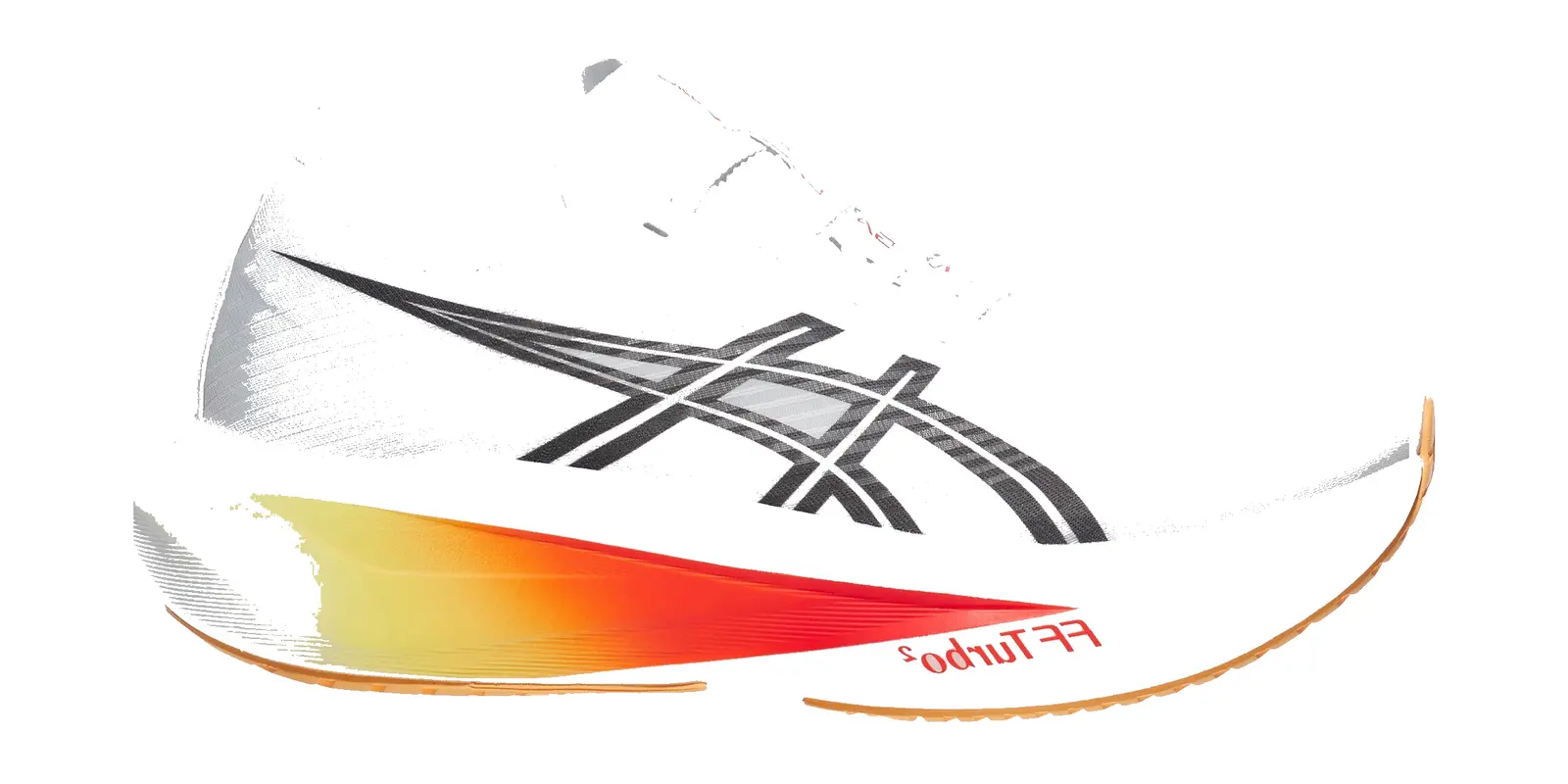 ASICS MEGABLAST in Unisex Shoes White / Orange Glow