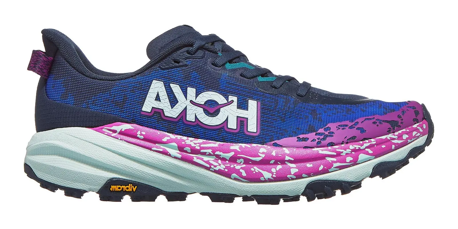 HOKA Speedgoat 6 in Stormy Skies / Aqua Breeze