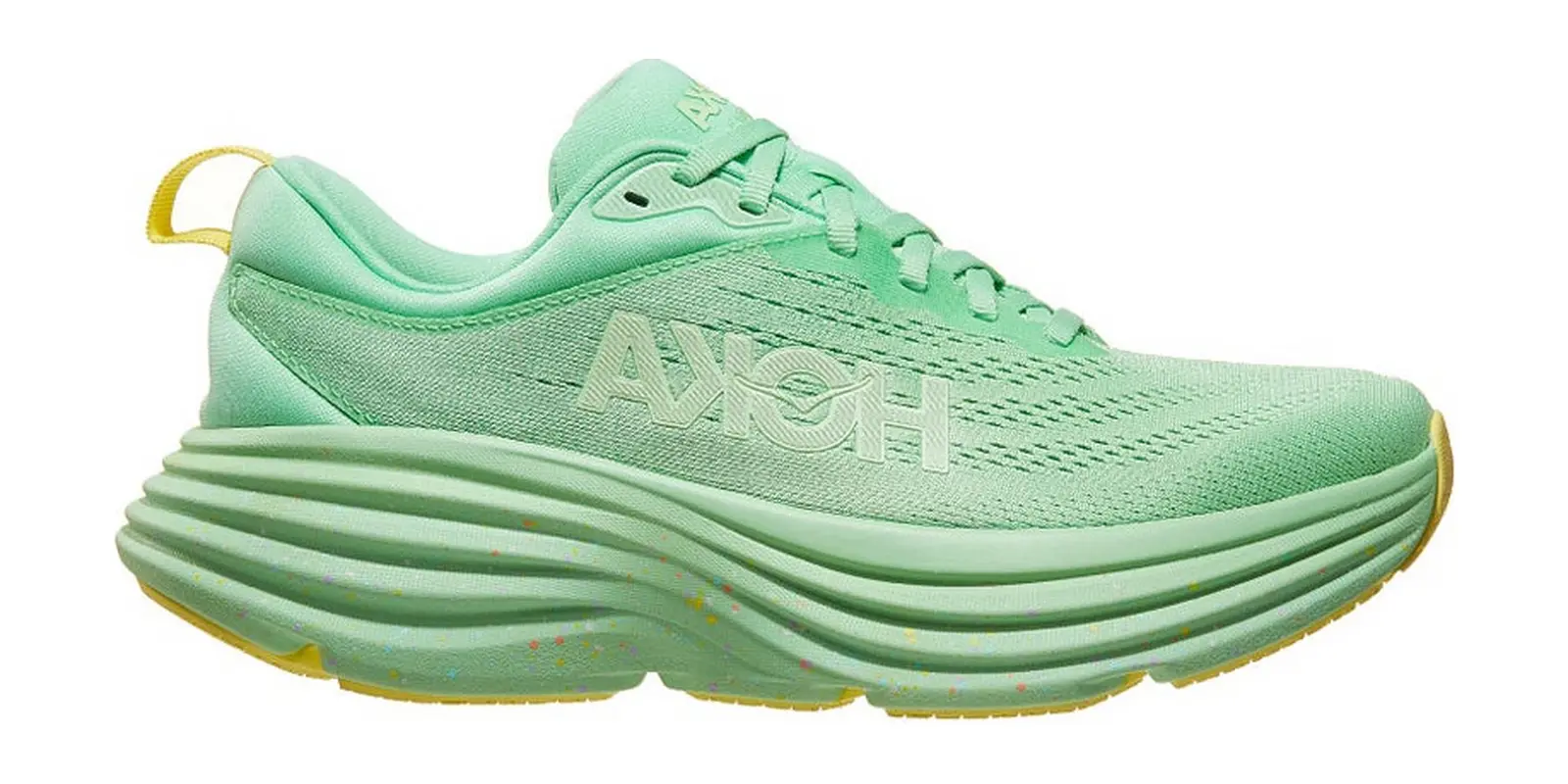 HOKA Bondi 8 in Lime