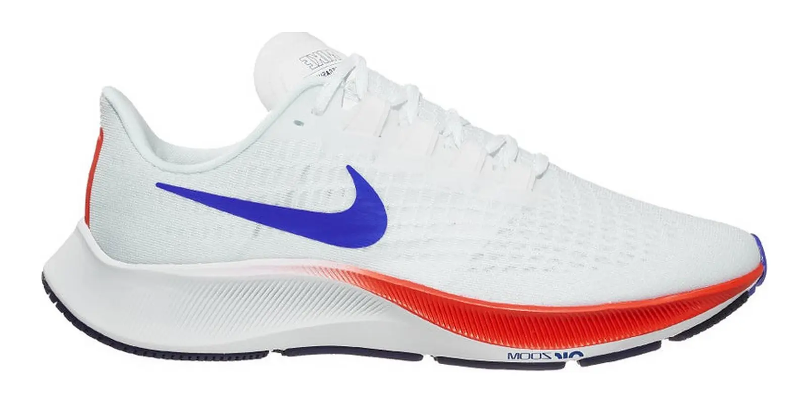 Nike Air Zoom Pegasus 37 in White / Royal / Red
