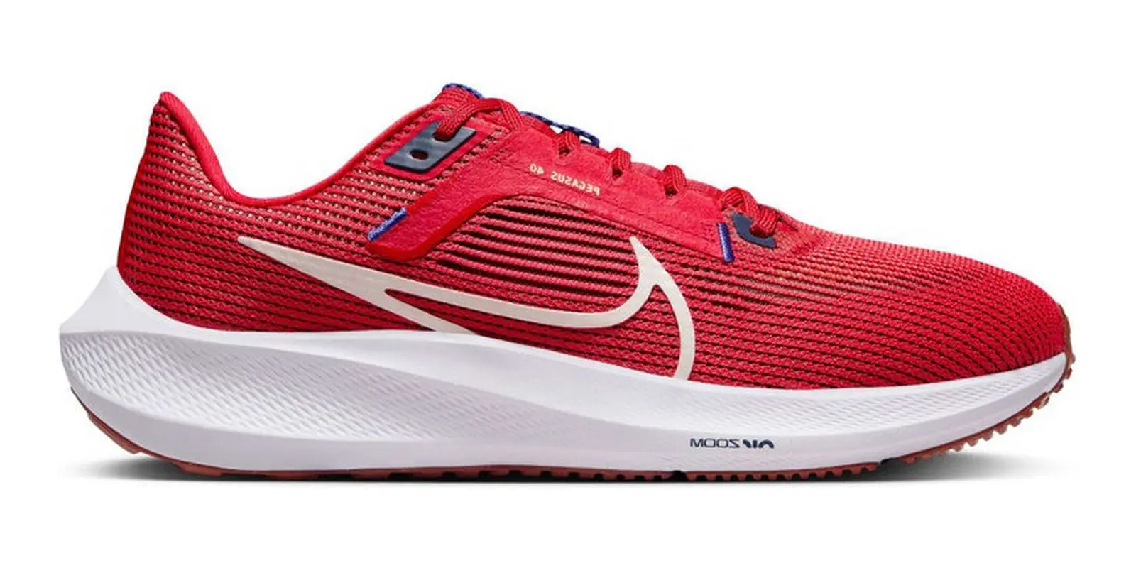 Nike Air Zoom Pegasus 40 in Red / Sea