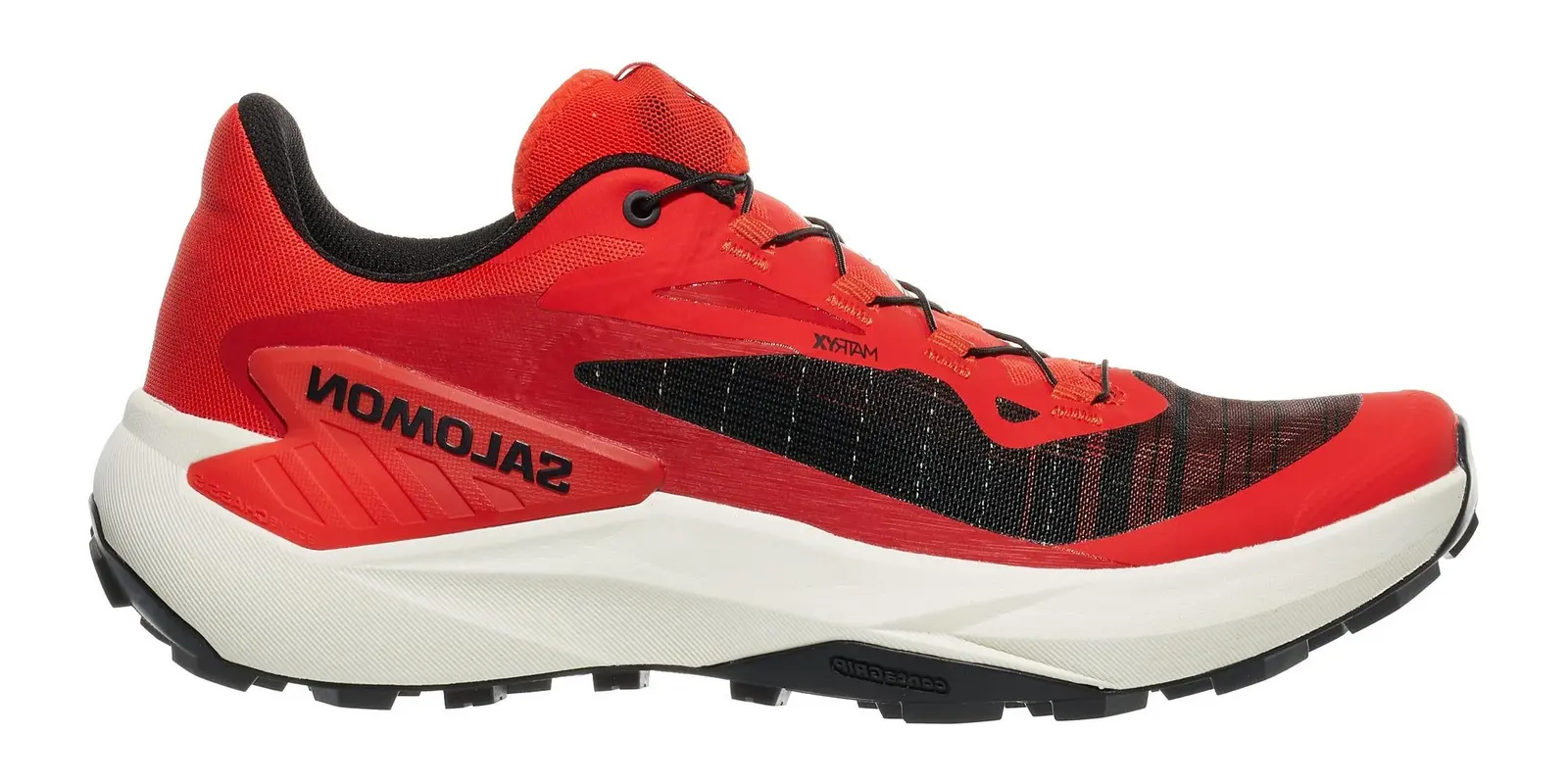 Salomon Genesis in Fiery Red / Lava Falls / Black