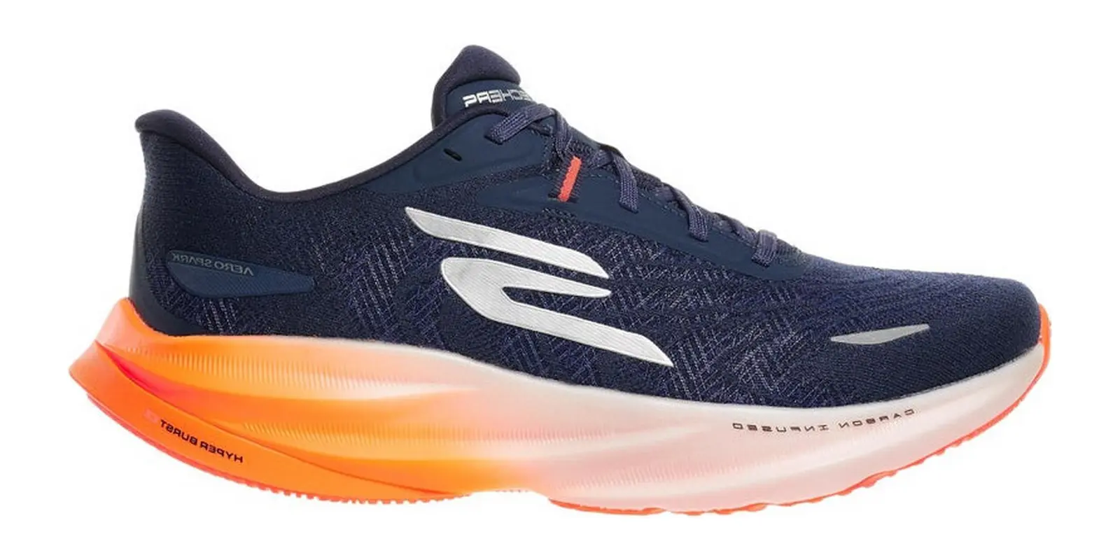 Skechers Aero Spark in Navy / Orange