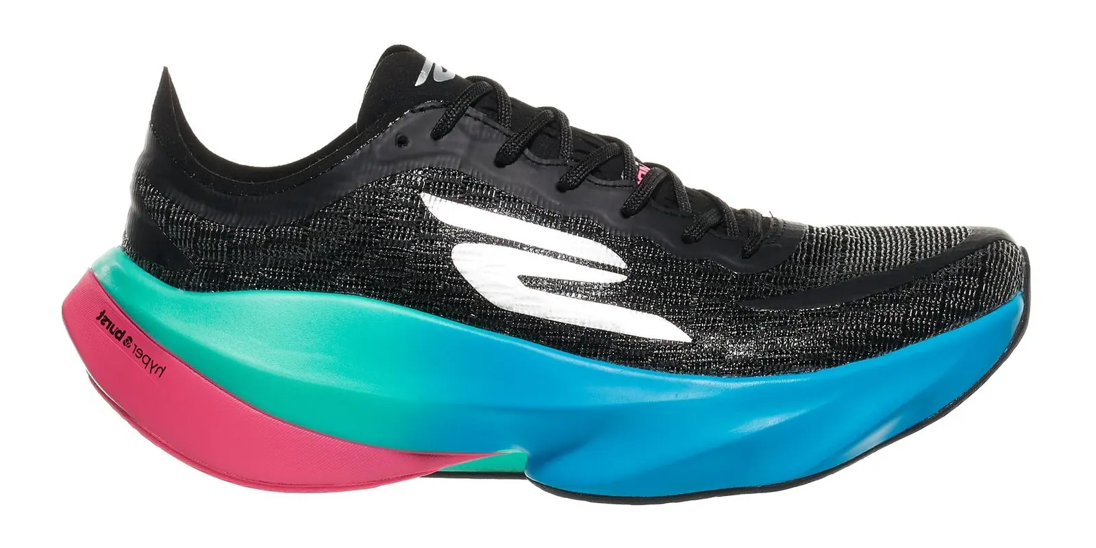 Skechers Aero Tempo in Black Textile / Multi