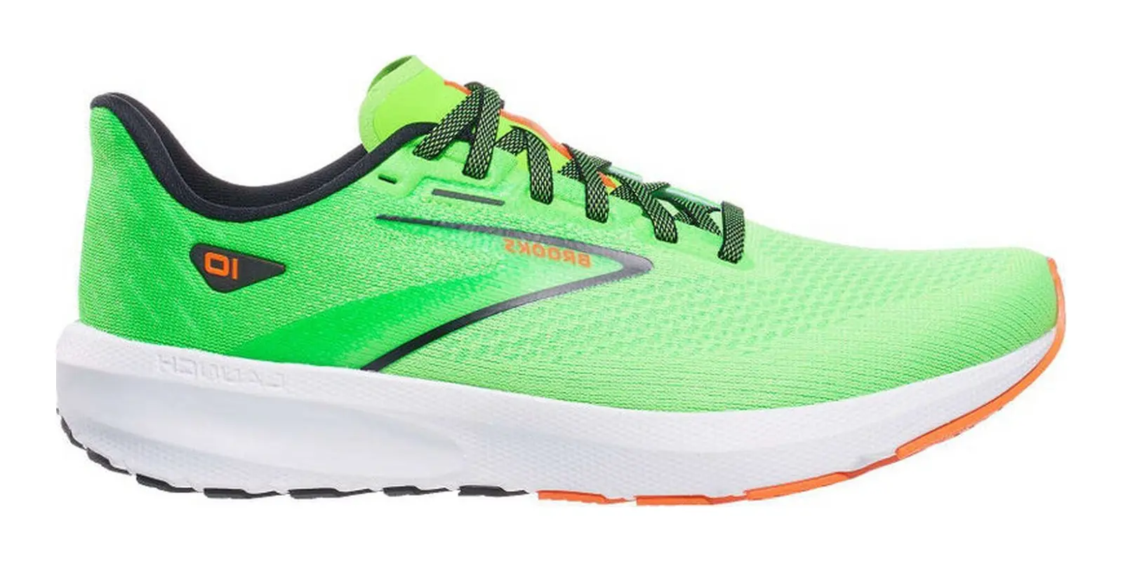 Brooks Launch 10 in Green