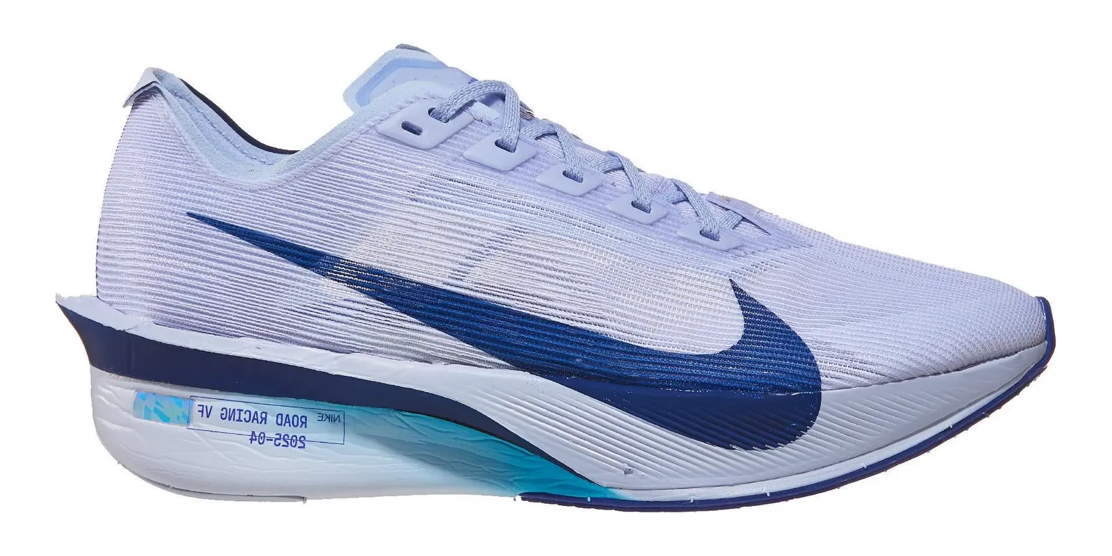 Nike Vaporfly 4 in Ghost / Blue Void / Vio