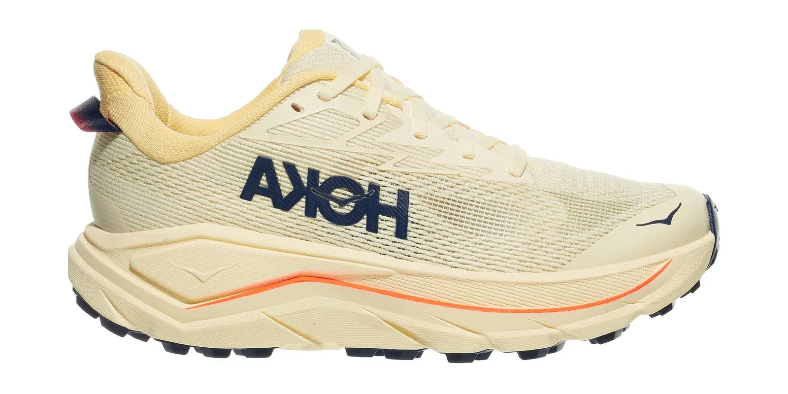 HOKA Challenger 8 in Vintage Yellow / Mdnt Blue