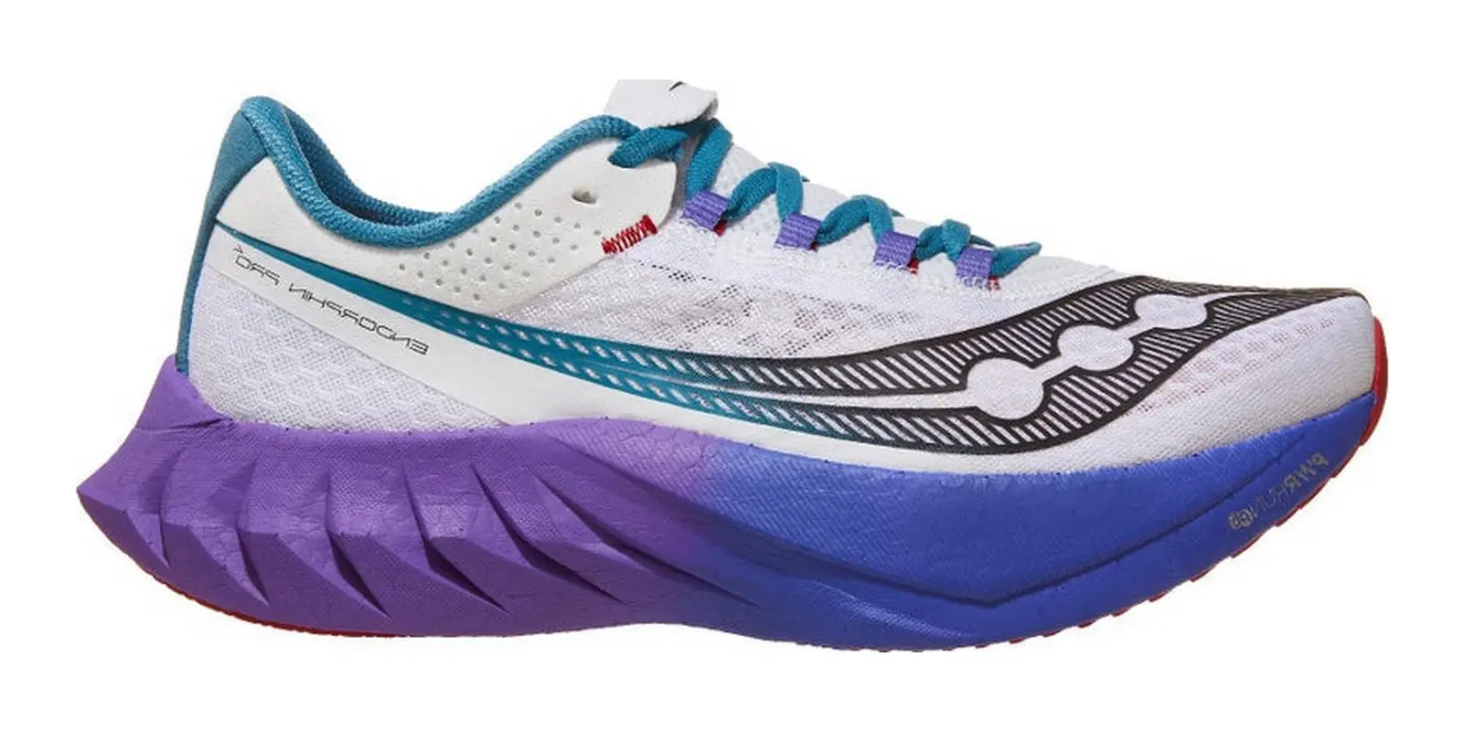 Saucony Endorphin Pro 4 in White / Shadow