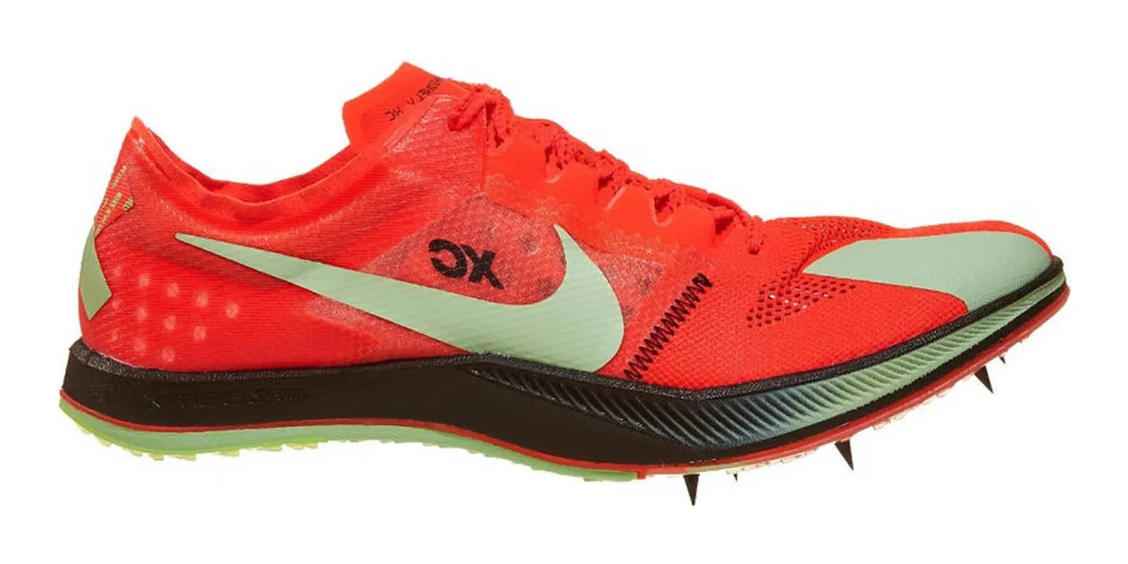Nike ZoomX Dragonfly XC in Crimson / Black