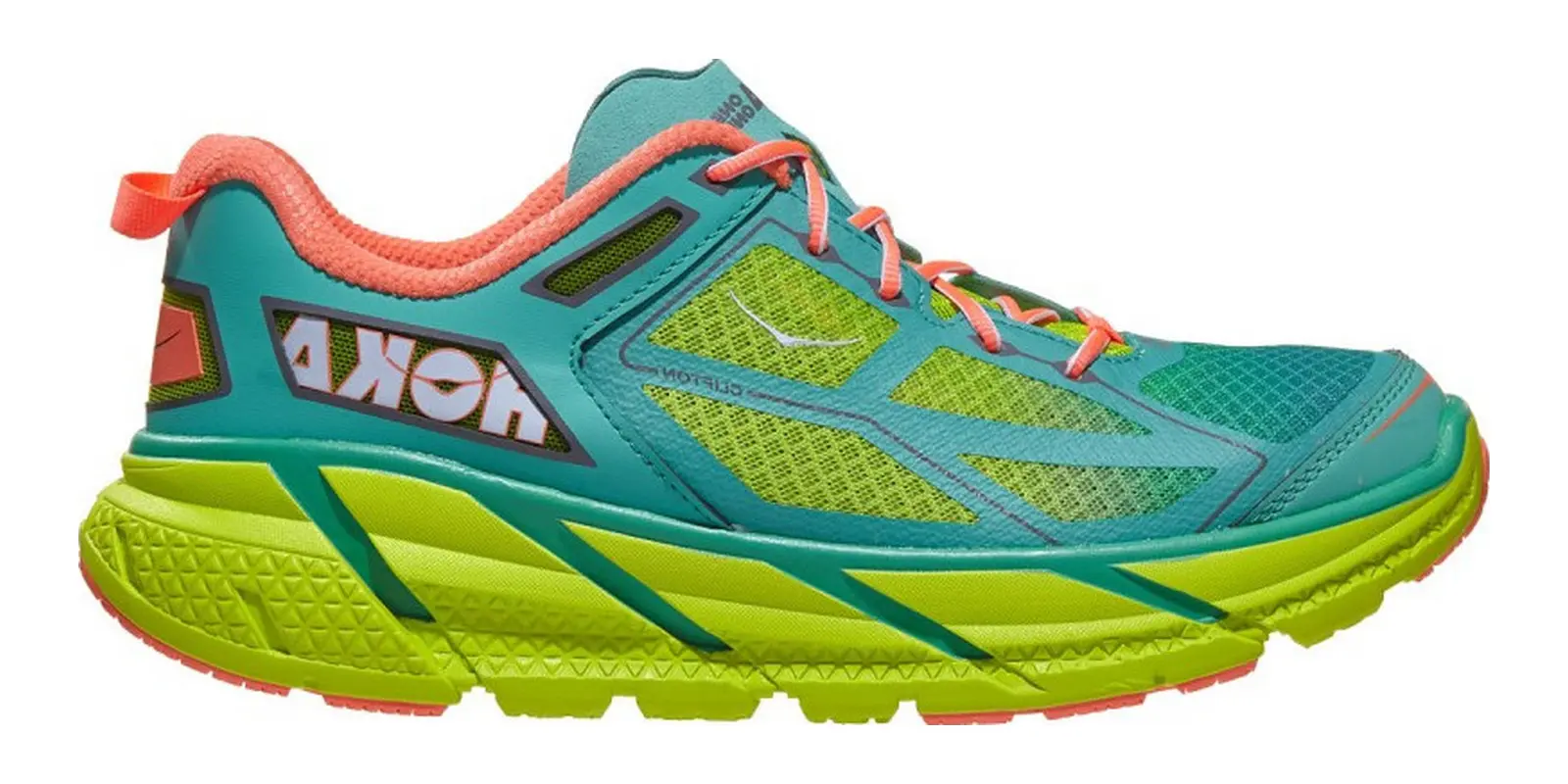 HOKA Clifton 1 in Acidaquacoral
