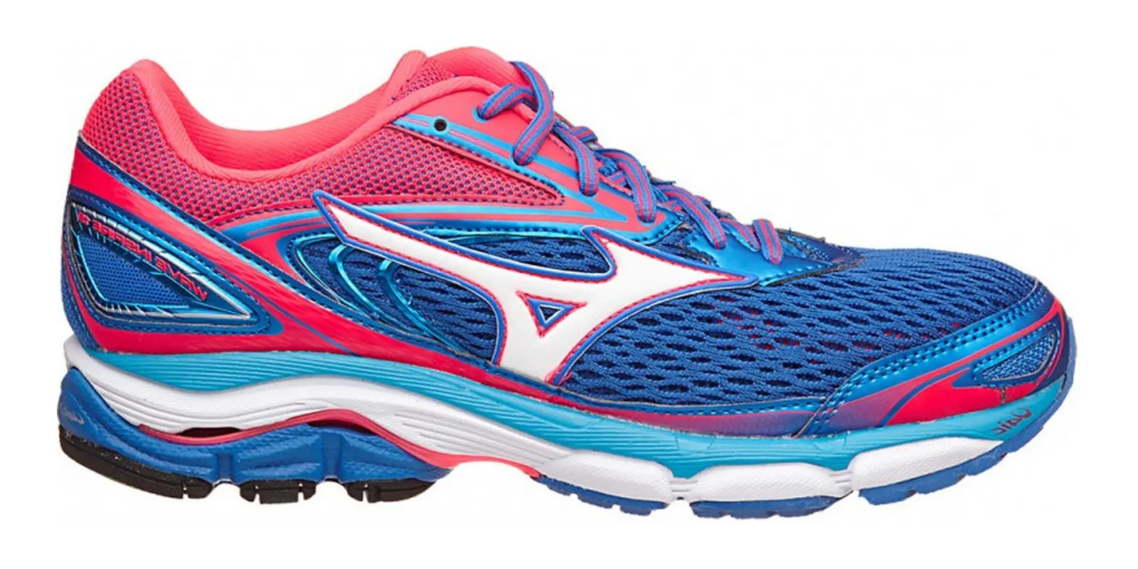 Mizuno Wave Inspire 13 in Blue / Pink / White