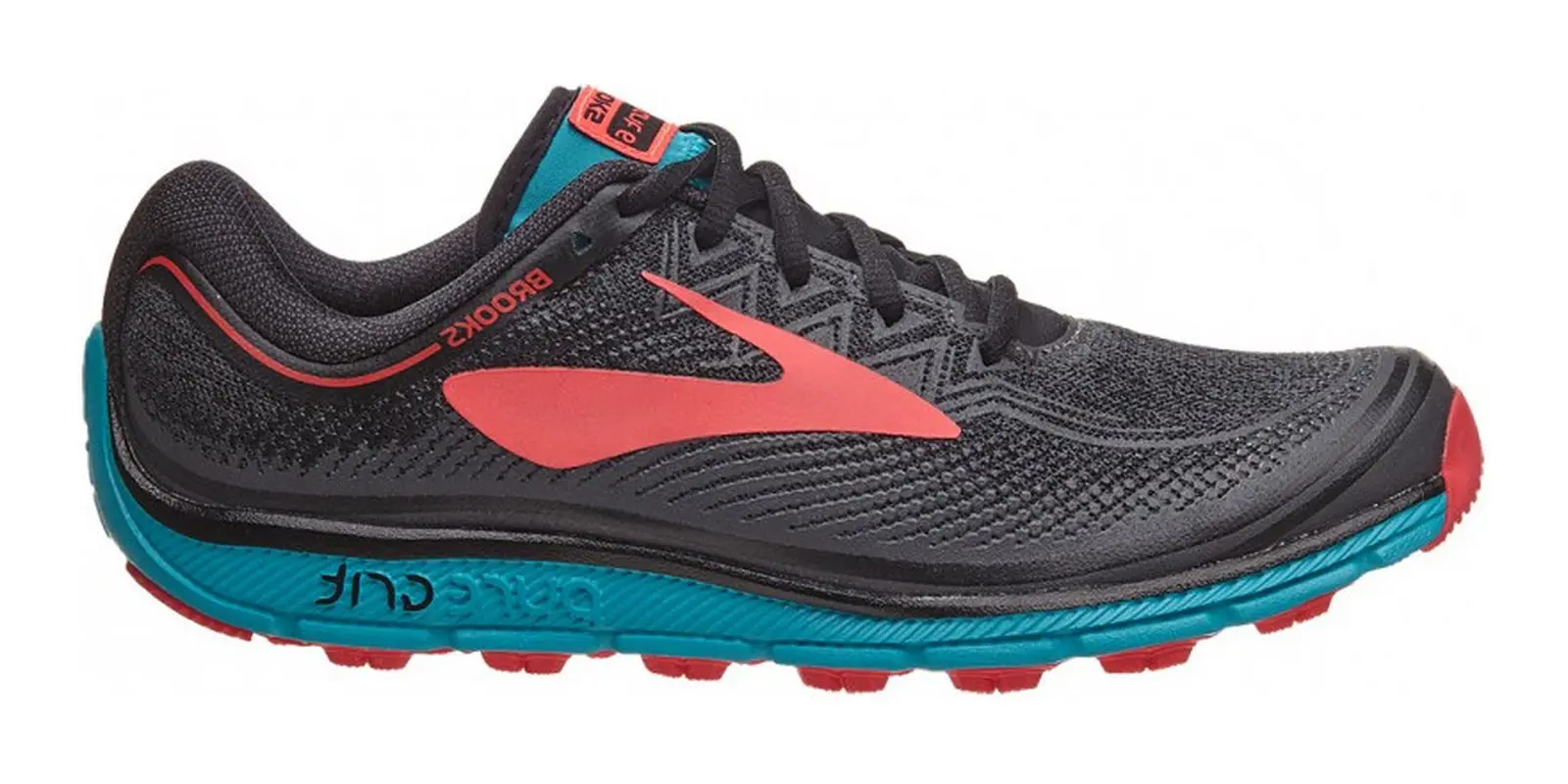 Brooks PureGrit 6 in Black / Ebony / Pink