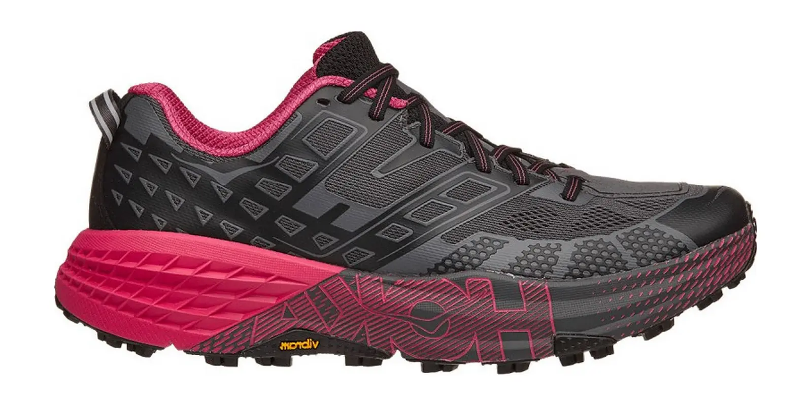 HOKA Speedgoat 2 in Blackazalea
