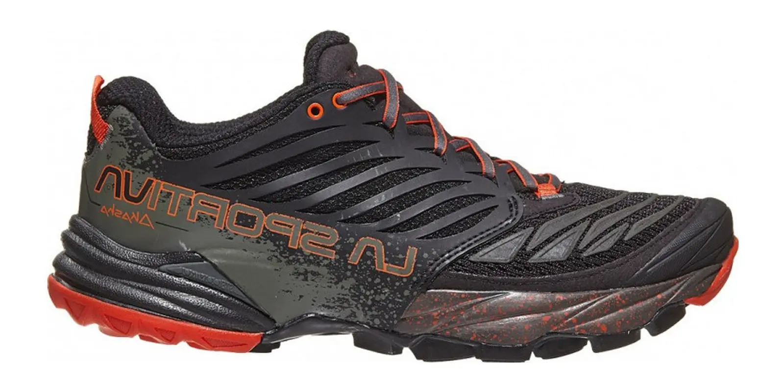 La Sportiva Akasha in Blacktangerine
