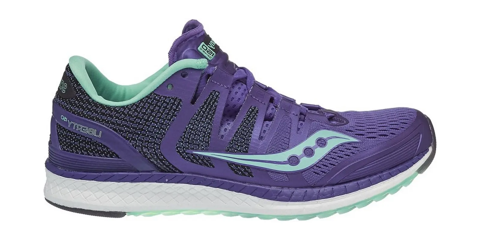 Saucony Liberty ISO in Violet / Aqua