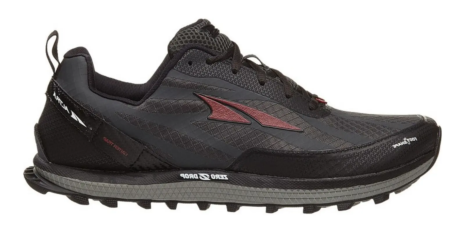 Altra Superior 3.5 in Black / Red