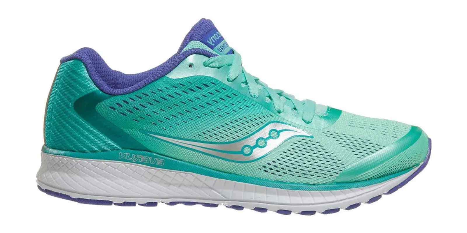 Saucony Breakthru 4 in Aqua / Violet