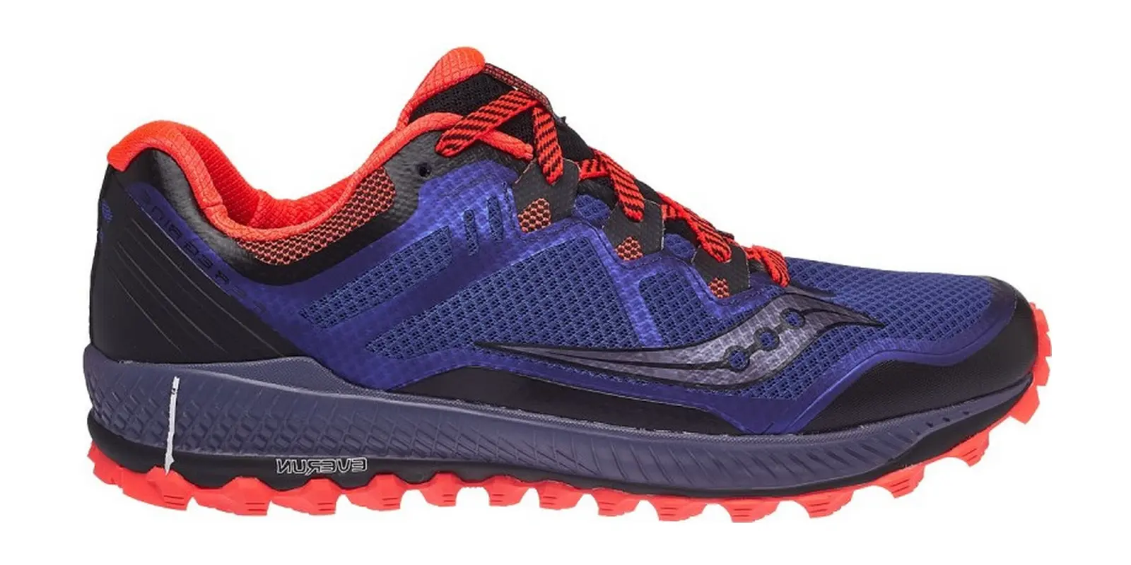 Saucony Peregrine 8 in Blueblackvizired