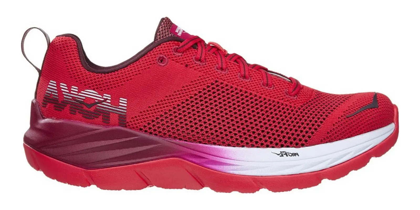 HOKA Mach v1 in Hibiscuscherries