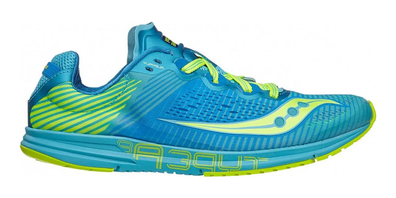 Saucony Type A 8 in Blue / Citron