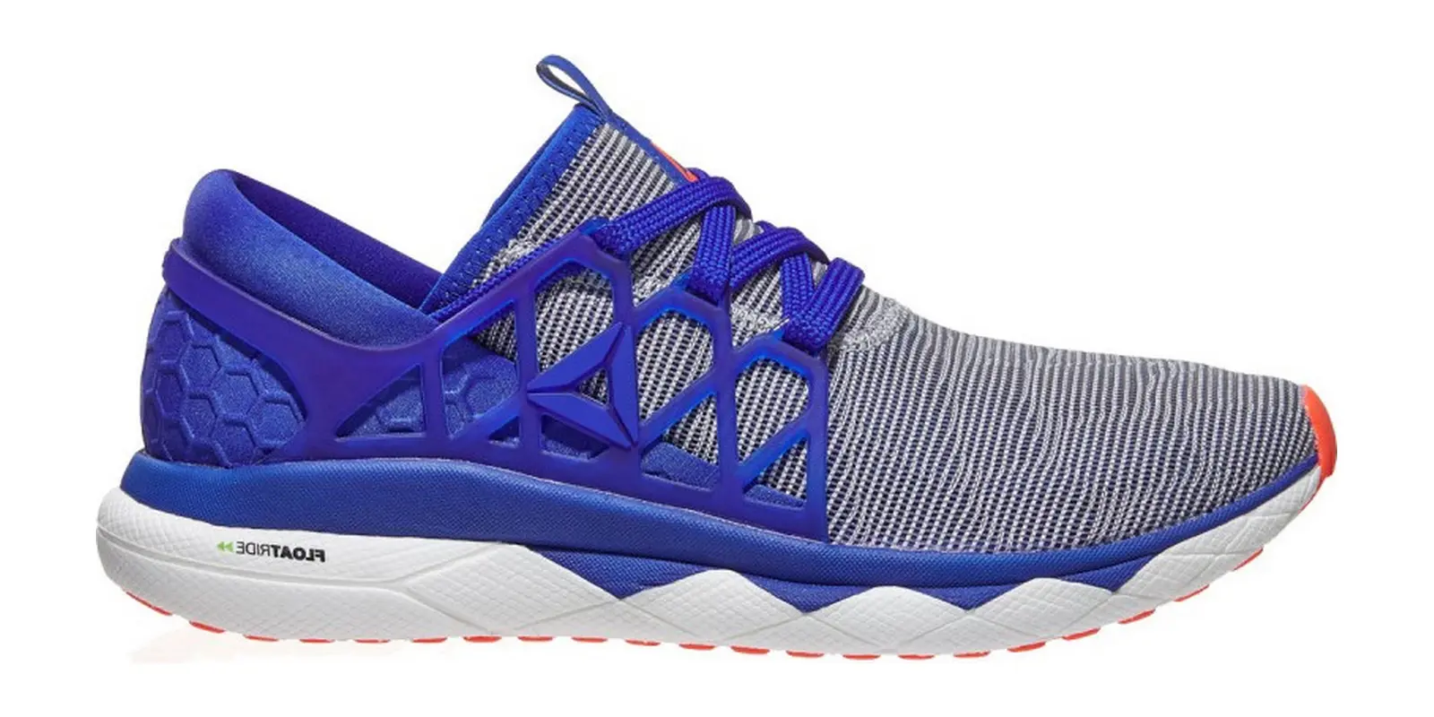 Reebok Floatride Run Flexweave in White / Blue