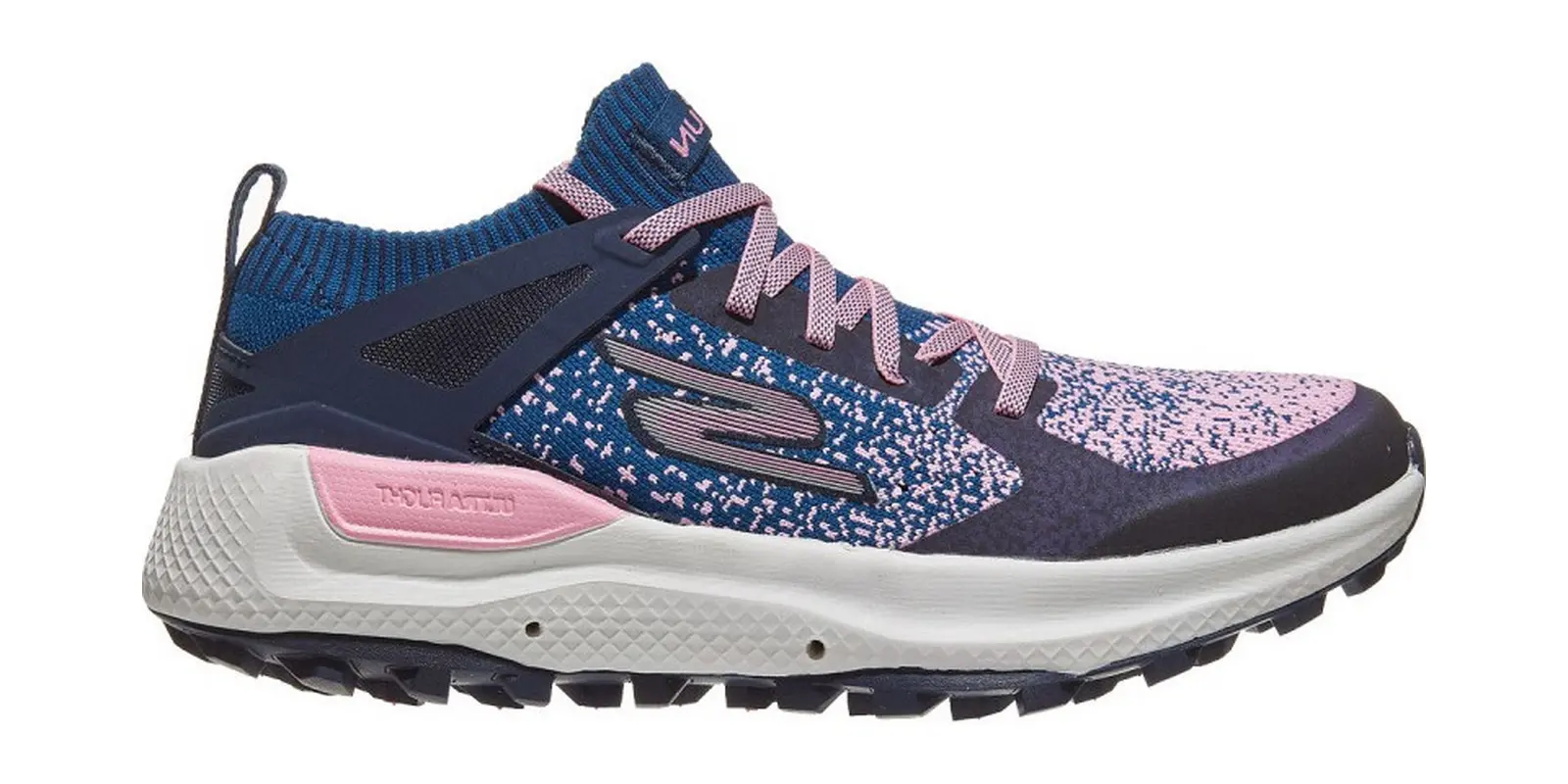 Skechers GOrun Maxtrail 5 Ultra in Navy / Pink