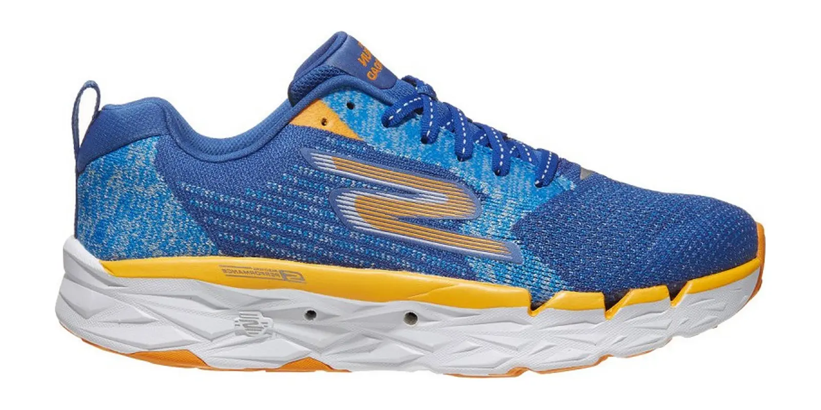 Skechers GOrun Maxroad 3 Ultra in Blue / Orange
