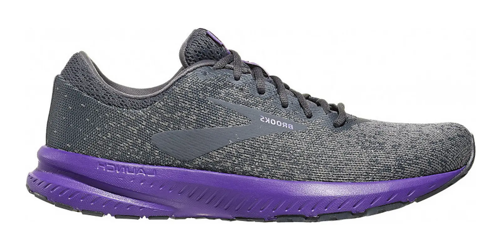 Brooks Launch 6 in Ebonysharkviolet