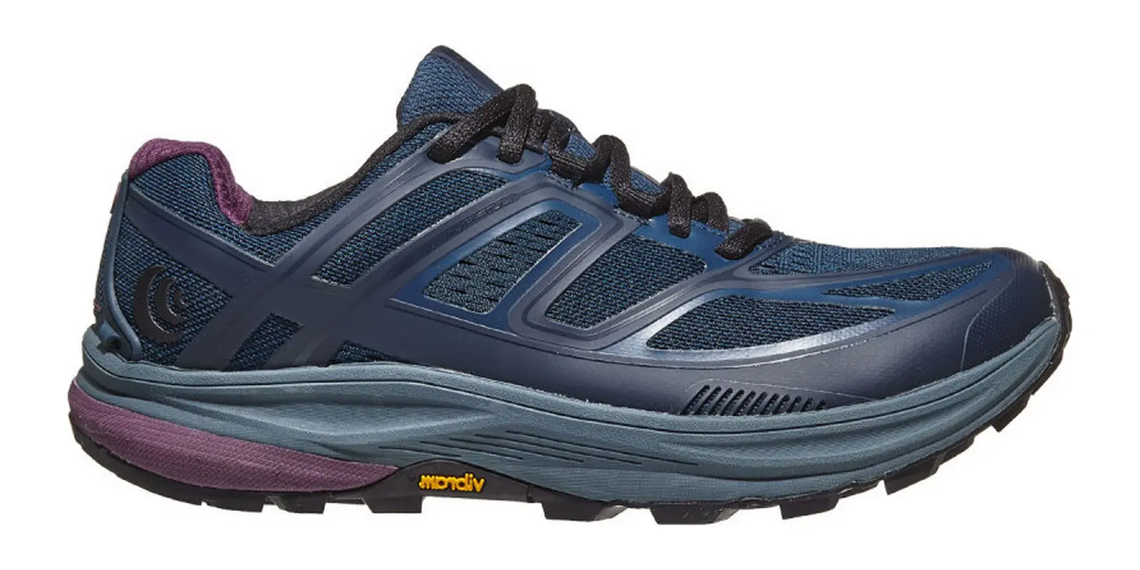 Topo Athletic Ultraventure in Navy / Plum