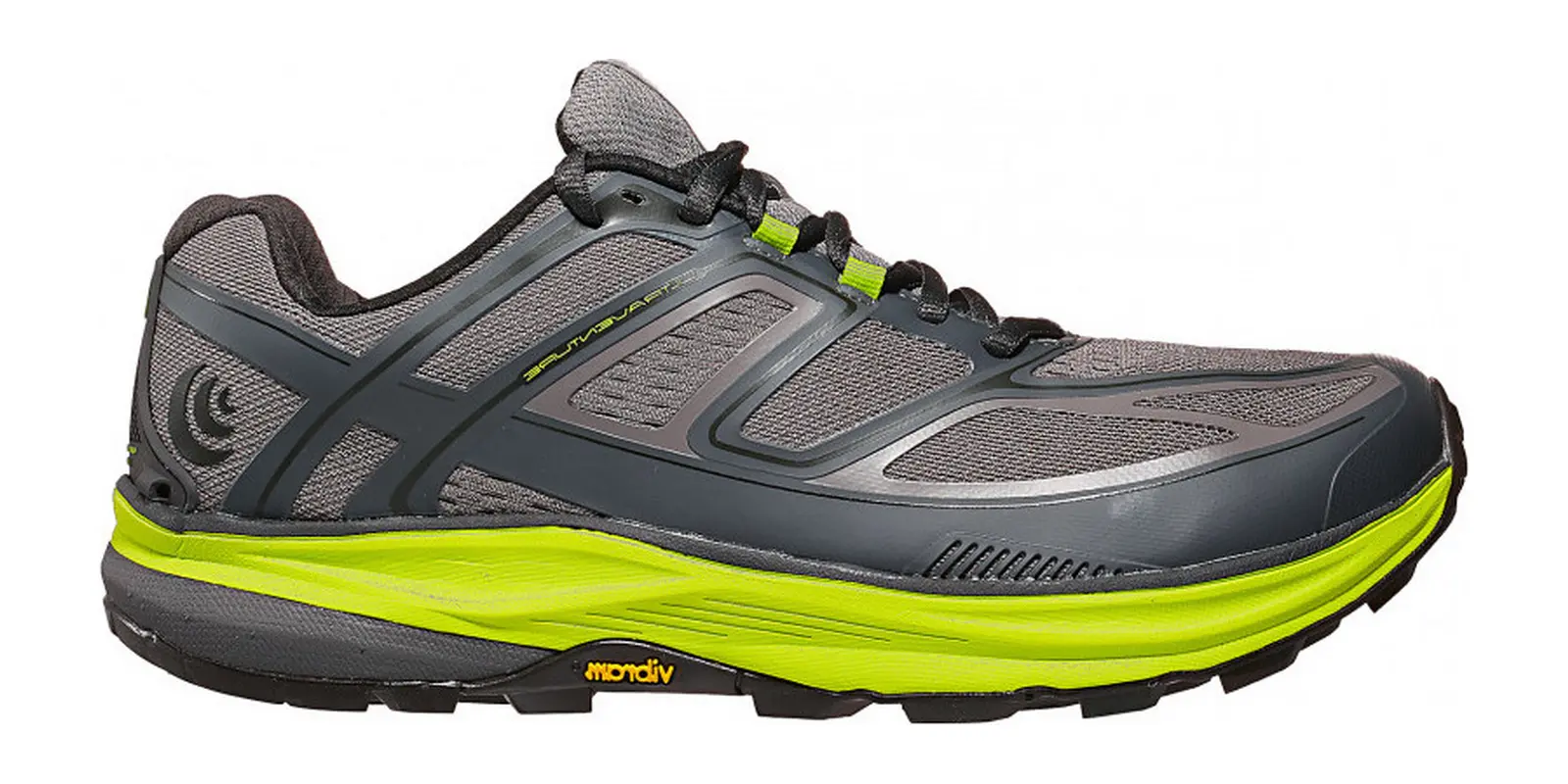 Topo Athletic Ultraventure in Grey / Green