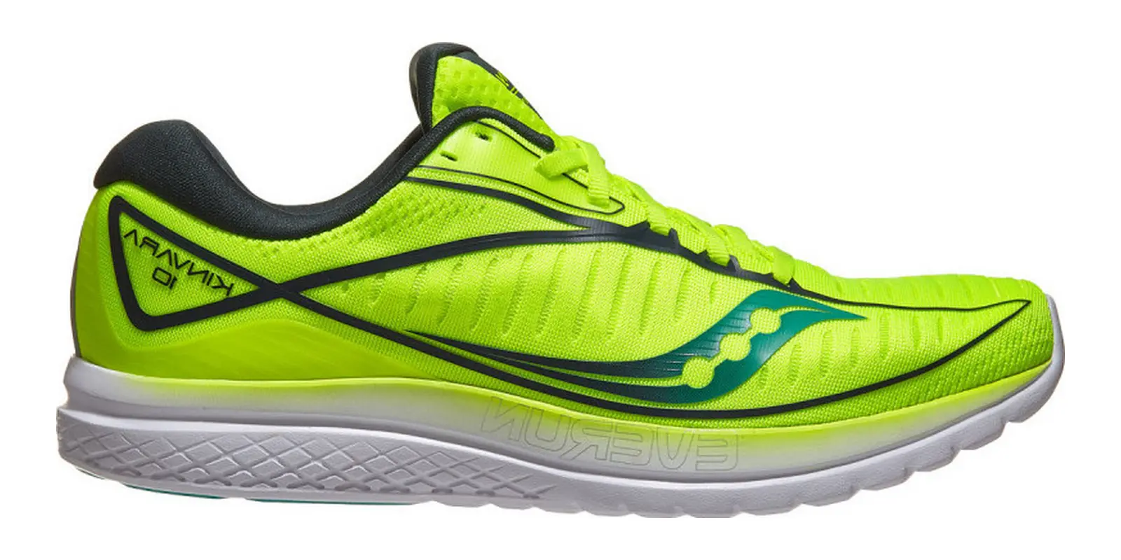 Saucony Kinvara 10 in Citron / Teal
