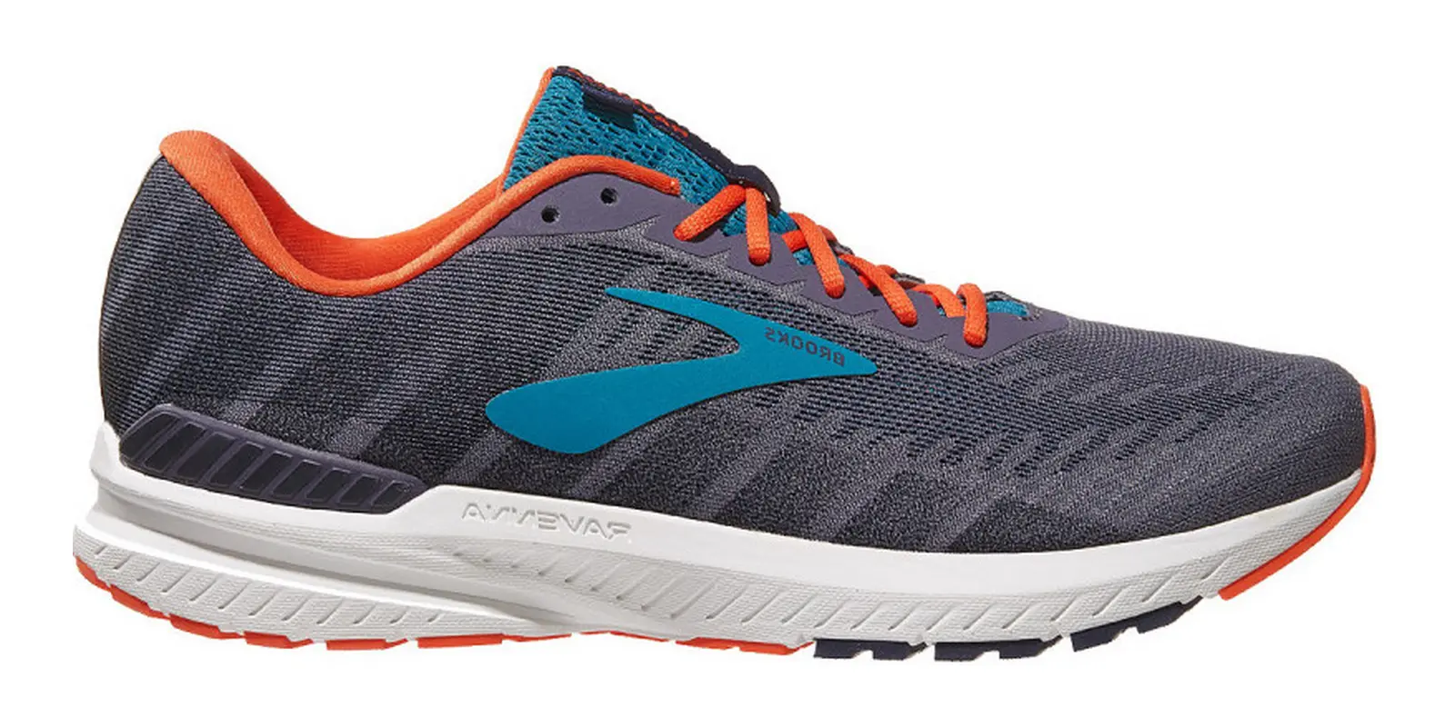 Brooks Ravenna 10 in Ebonynavymandarin