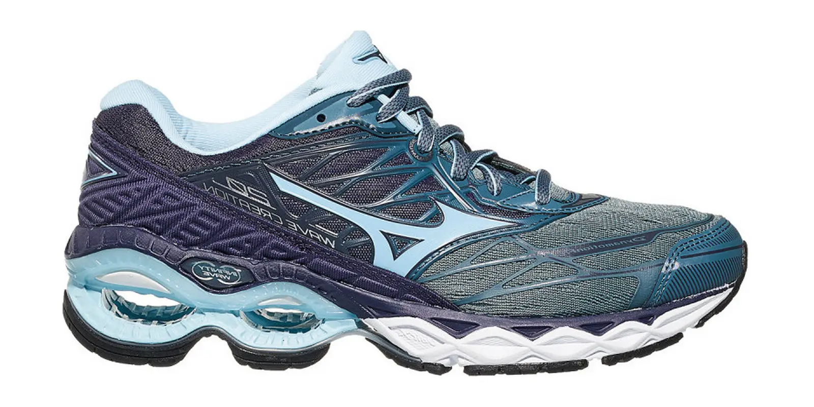 Mizuno Wave Creation 20 in Graphiteblue