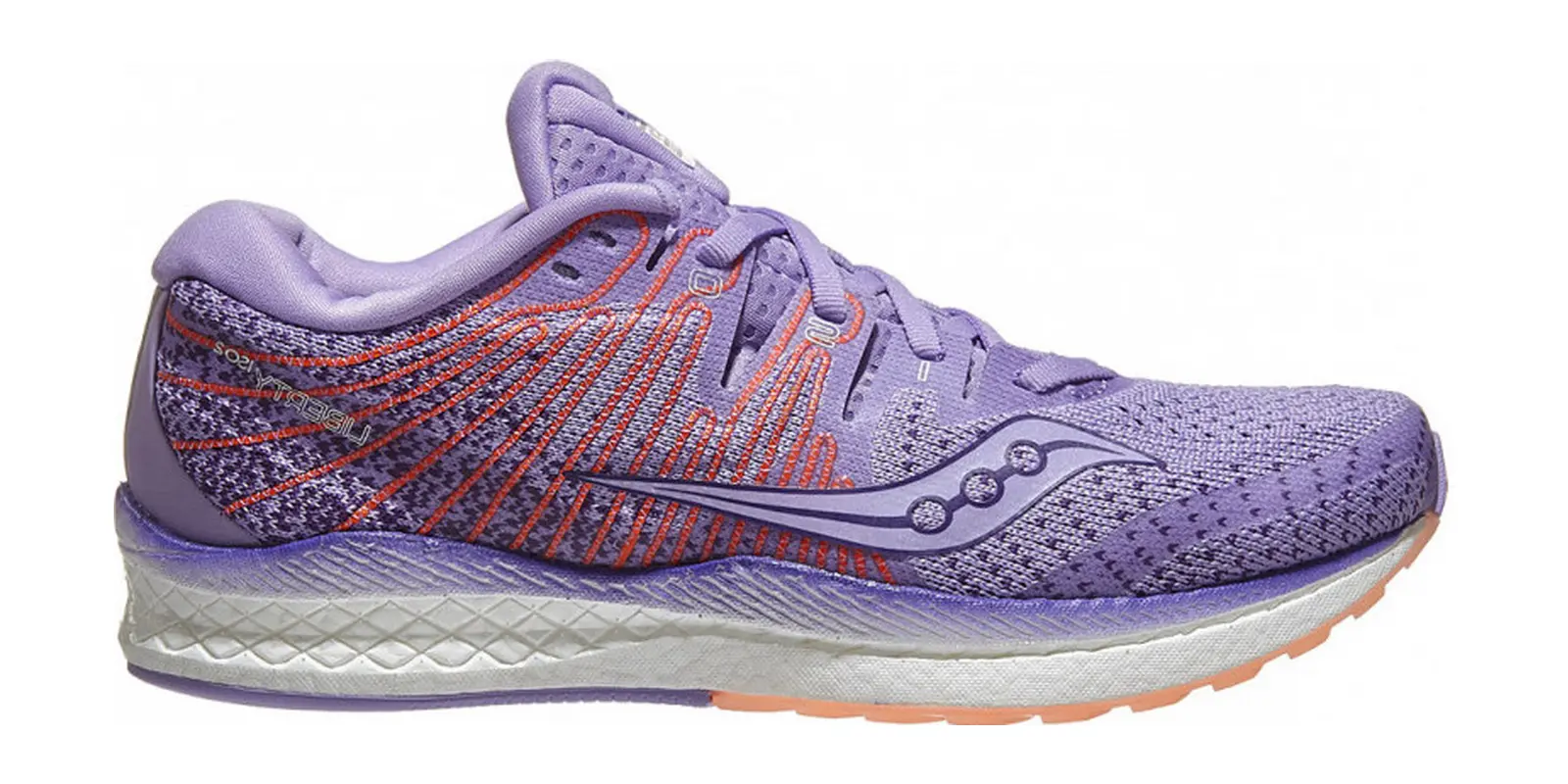 Saucony Liberty ISO 2 in Purple / Peach