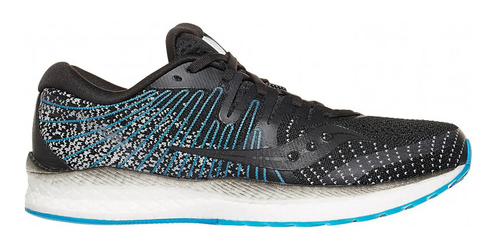 Saucony Liberty ISO 2 in Black / Blue