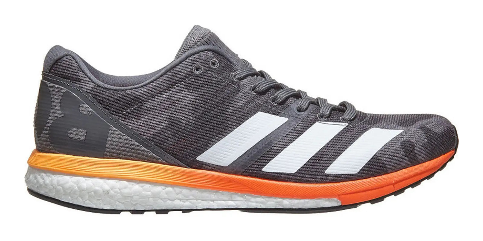adidas adizero Boston 8 in Grey / White / Orange
