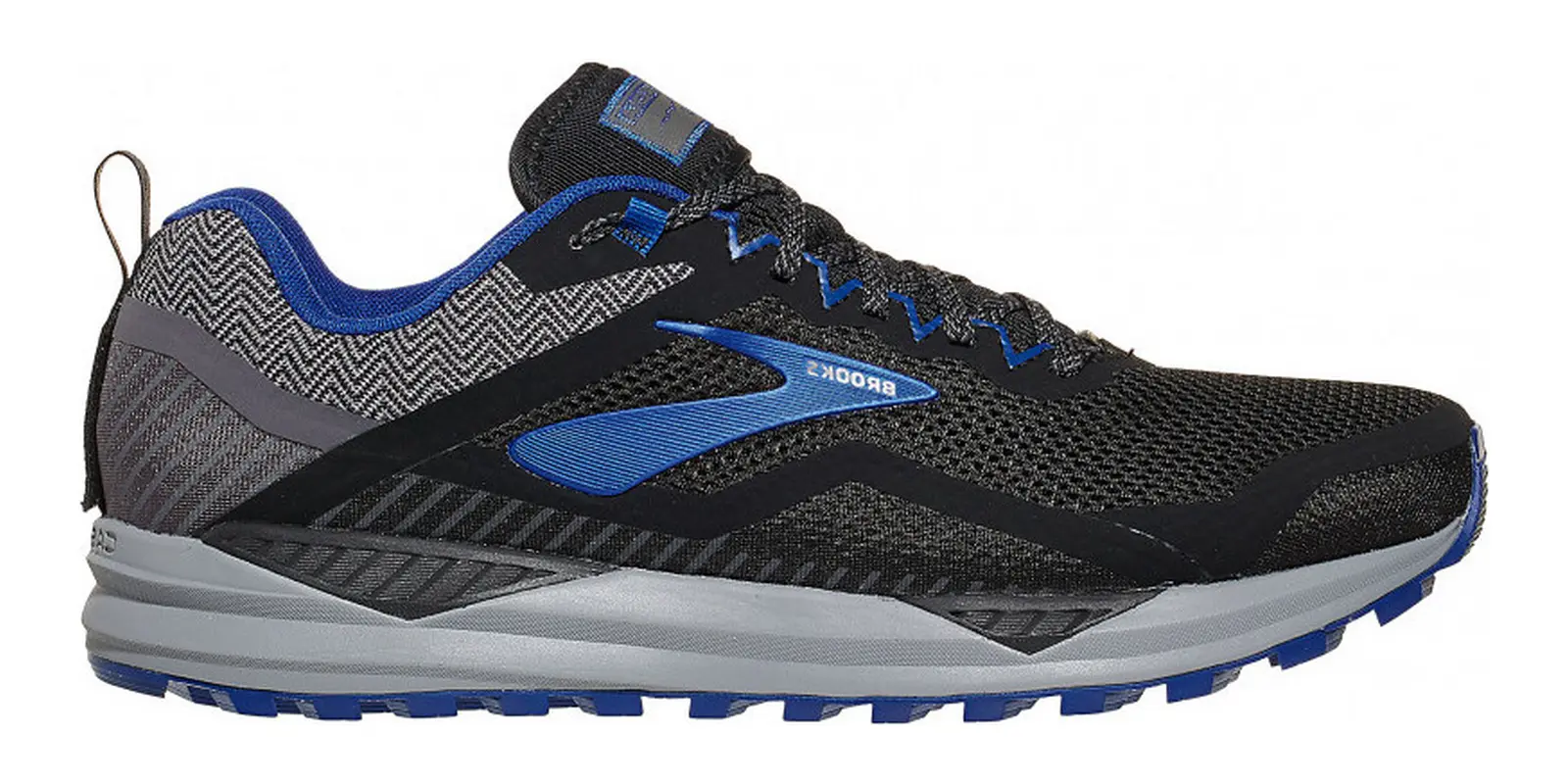 Brooks Cascadia 14 in Black / Grey / Blue